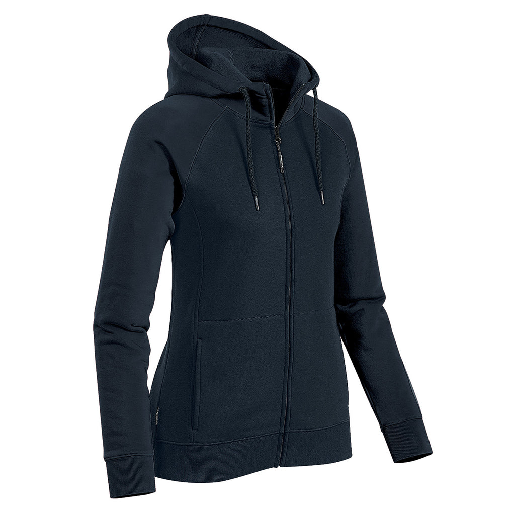Stormtech Omega Zip Hoody for Women - Navy - SIDE