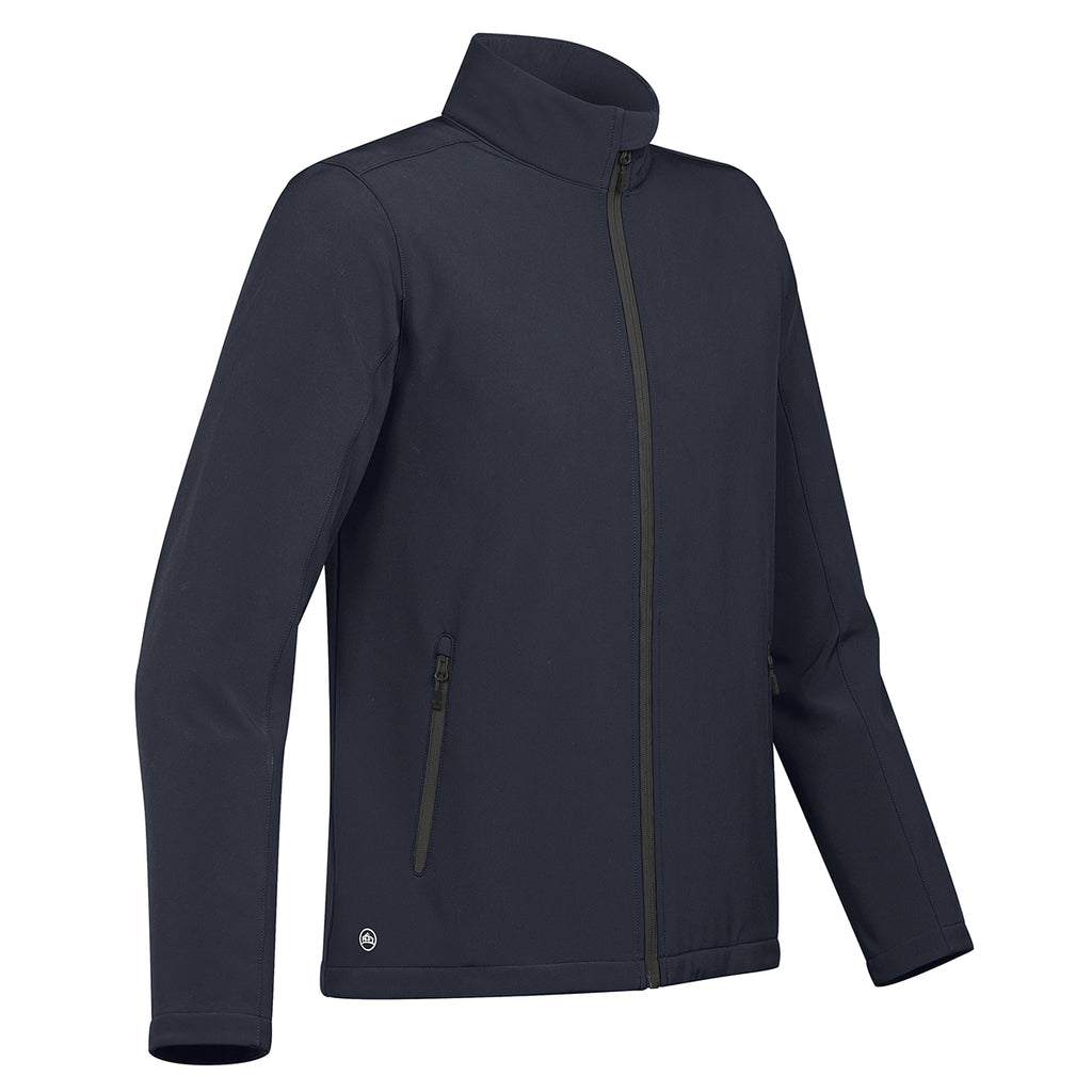 Stormtech Orbiter Softshell for Men - Navy/Carbon - CARBON_SIDE