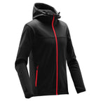 Stormtech Orbiter Softshell Hoody for Men - Black/Azure - BRIGHTRED_SIDE
