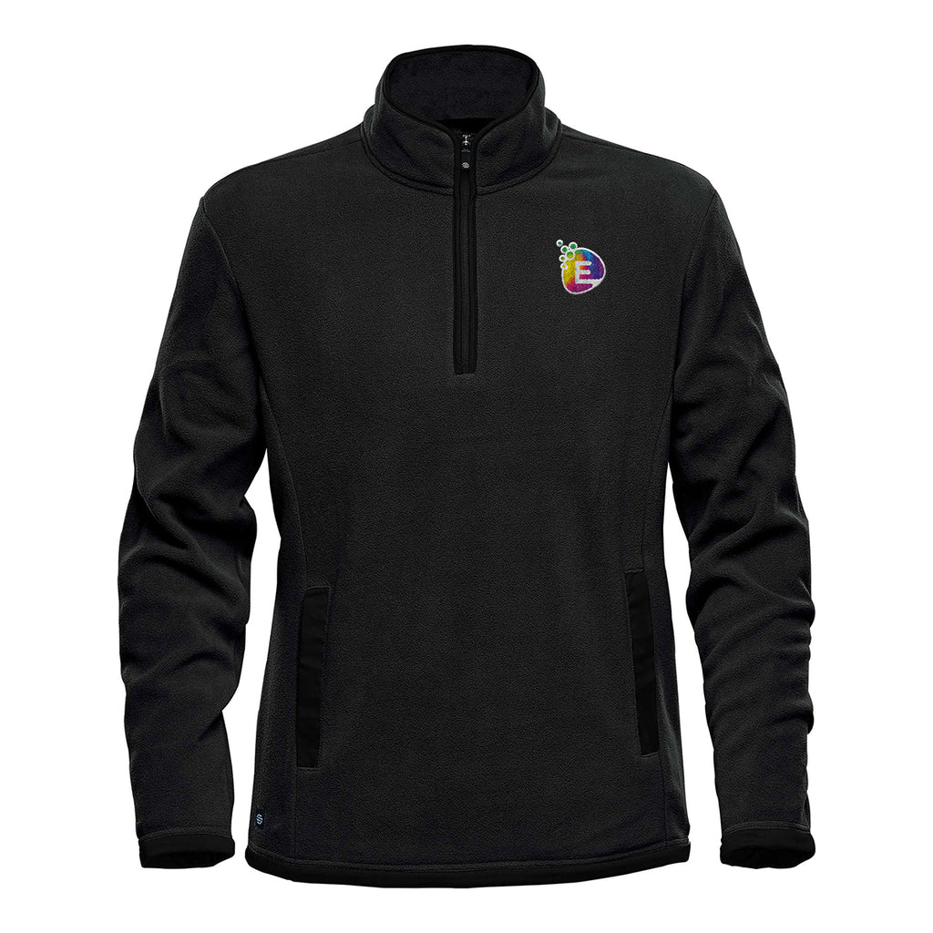 Stormtech Shasta Tech Fleece Quarter Zip for Men - Black - Embroidery