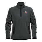 Stormtech Shasta Tech Fleece Quarter Zip for Men - Graphite/Black - Black_Embroidery
