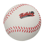 Stress Reliever Shaped Like a Baseball - White - Full Color