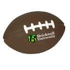 Stress Reliever Shaped Like a Football - Brown - Full Color