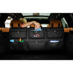 Structure Backseat Organizer in Recycled PET Transfer - Black - View 4