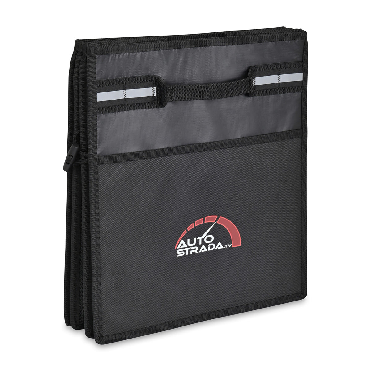 Structure Collapsible Cargo Organizer with Removable Cooler Embroidery - Black - View 5