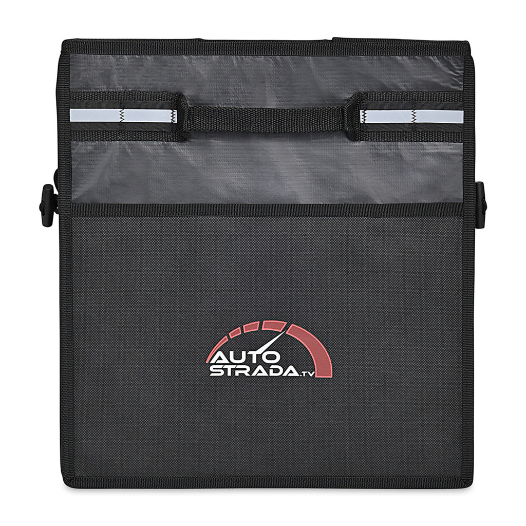 Structure Collapsible Cargo Organizer with Removable Cooler Embroidery - Black - View 6