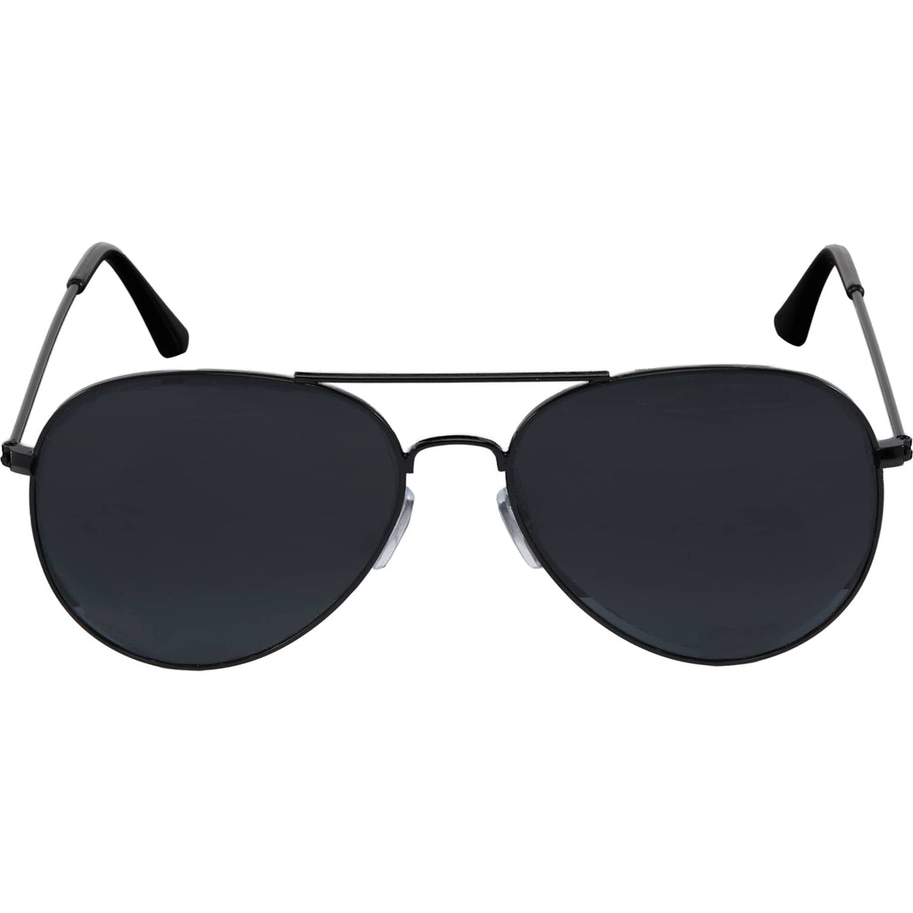 Stunkel Aviator Sunglasses with Recycled Lenses - Black - Alternate 2