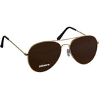 Stunkel Aviator Sunglasses with Recycled Lenses - Gold - Alternate