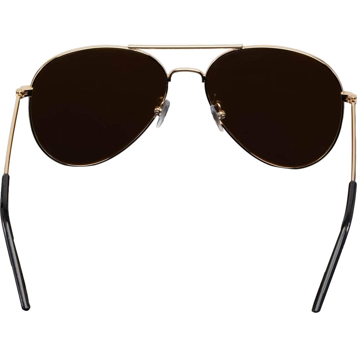 Stunkel Aviator Sunglasses with Recycled Lenses - Gold - Back