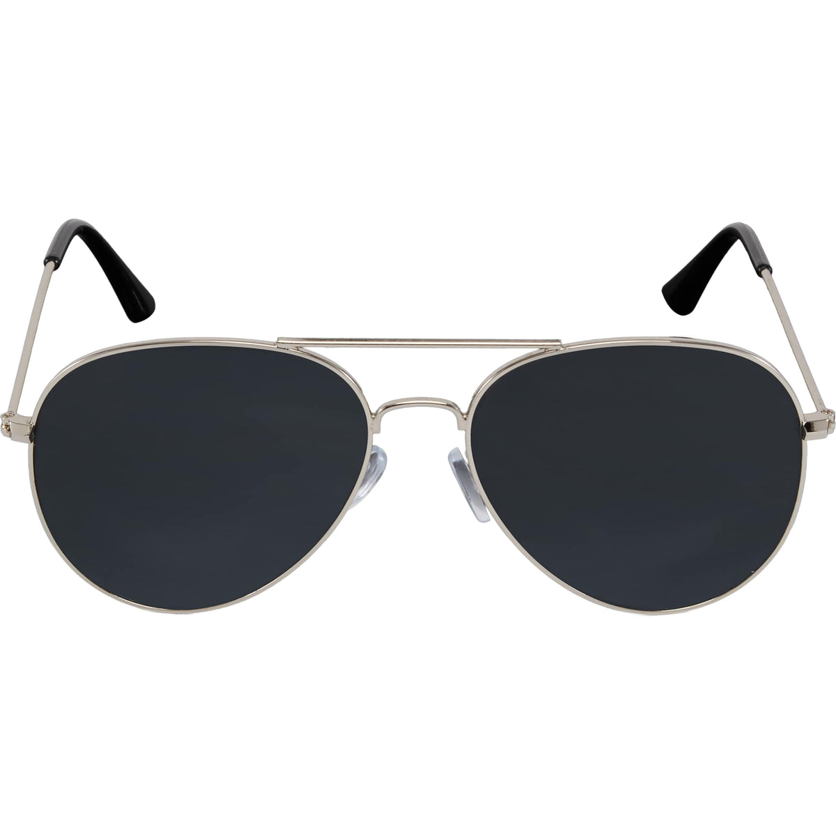 Stunkel Aviator Sunglasses with Recycled Lenses - Silver - Alternate 2