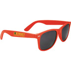 Sun Ray Classic Folding Sunglasses - RED - Front