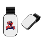 Sunglass Visor Clip in Recycled ABS - White - Full Color