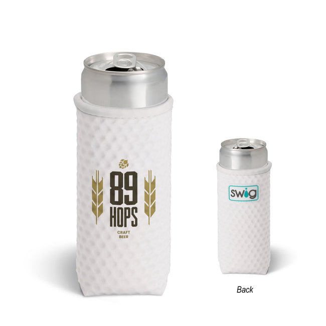 Swig Life Golf Ball Slim Can Coolie, 12 oz