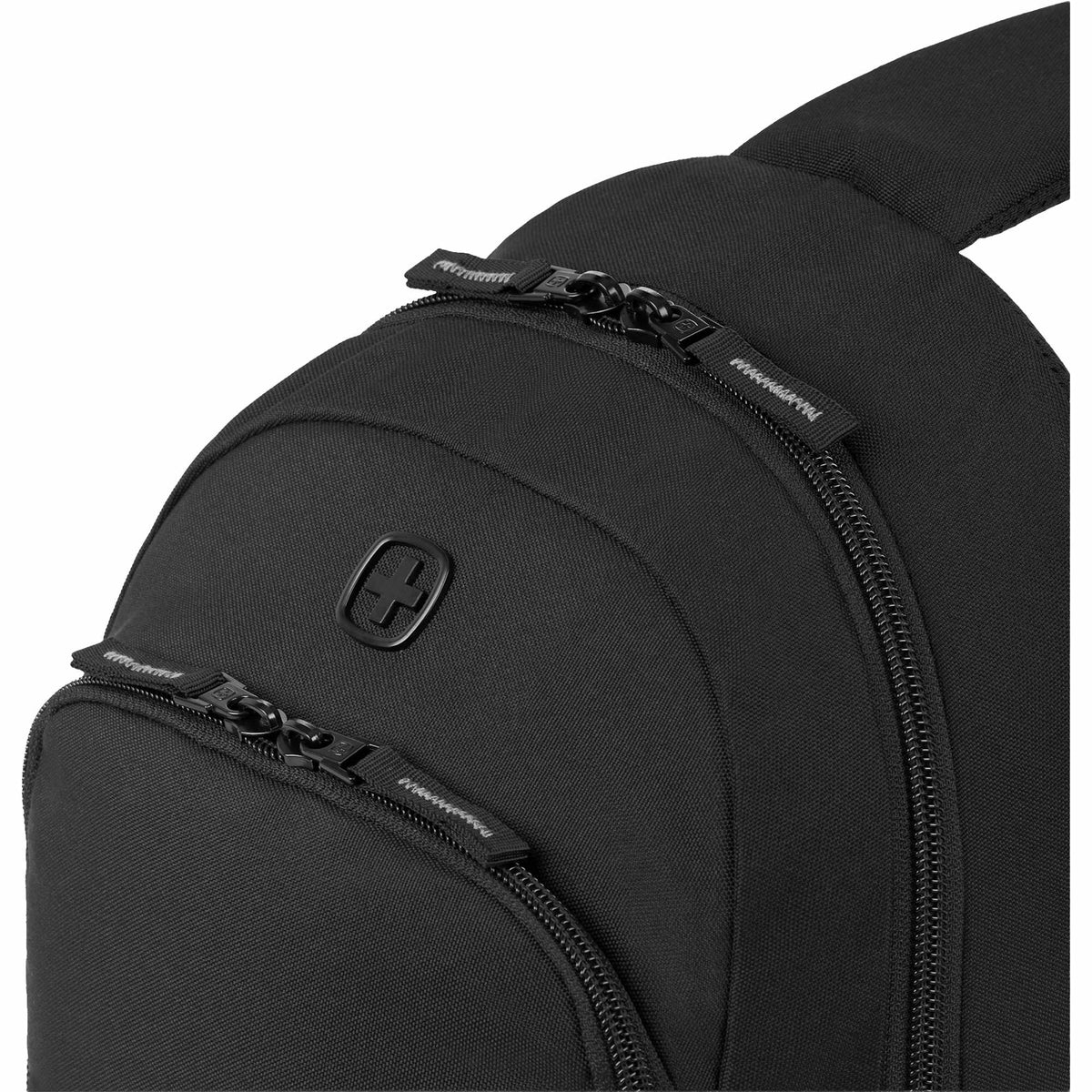 SwissGear Mini Sling Bag with Tablet Pocket Embroidery - Black - Detail 2