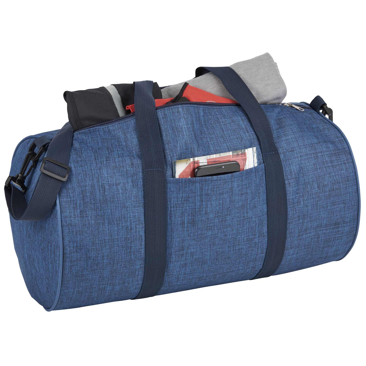 Tahoe Barrel Duffel Bag, 18 Inches Full Color - Navy - Photo 4