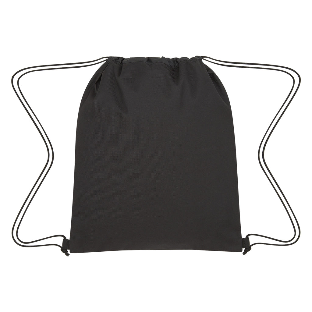 Tahoe Drawstring Backpack, Heathered - Royal Blue - Back