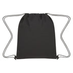 Tahoe Drawstring Backpack, Heathered - Royal Blue - Back