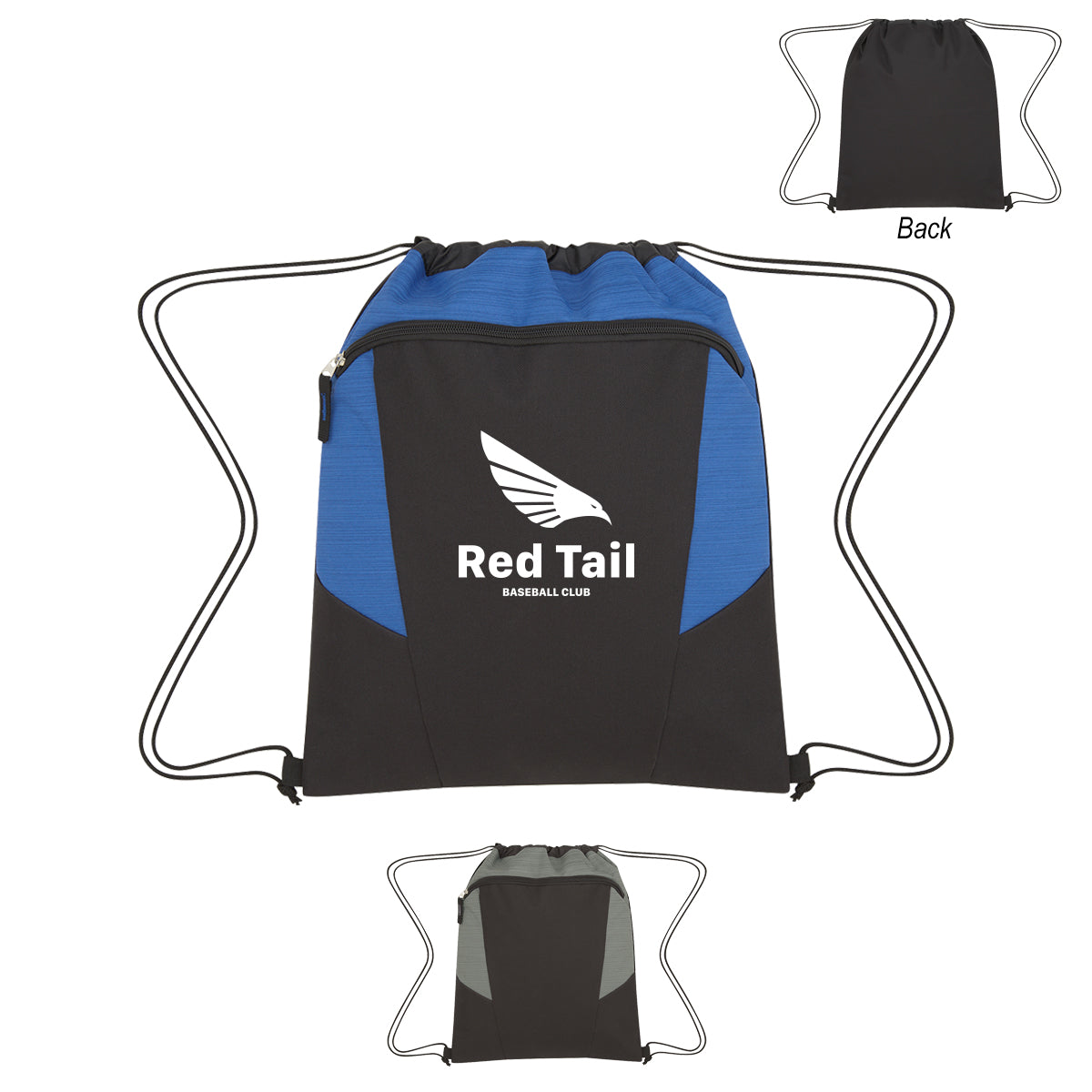 Tahoe Drawstring Backpack, Heathered