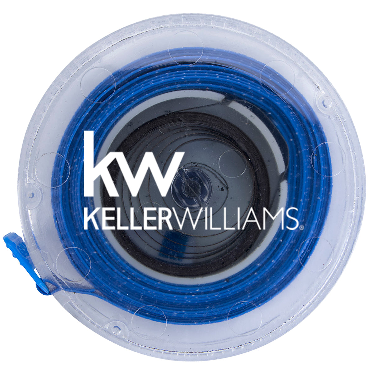 Tape-A-Matic Measure, Transparent - Blue - Silk Screen