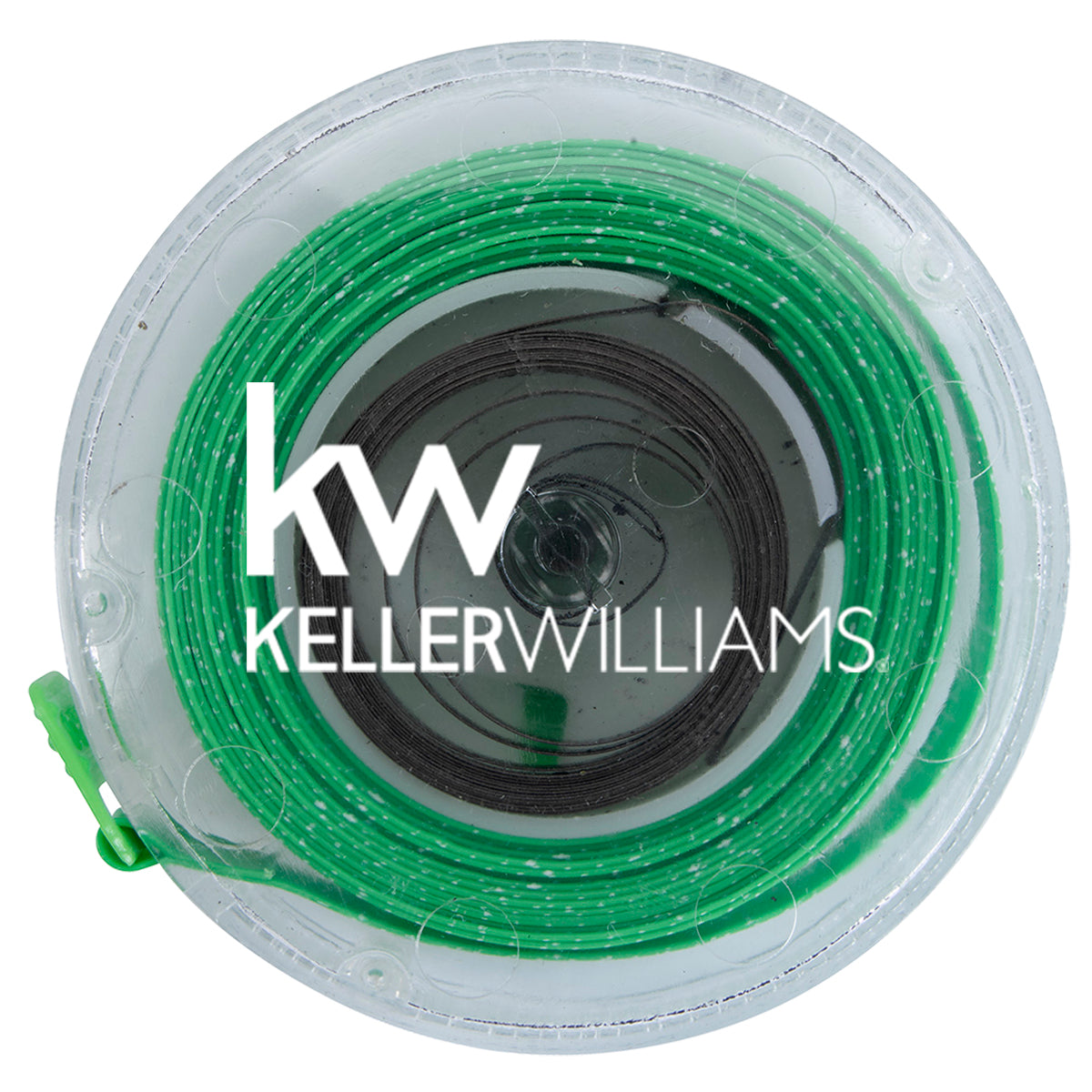 Tape-A-Matic Measure, Transparent - Green - Silk Screen