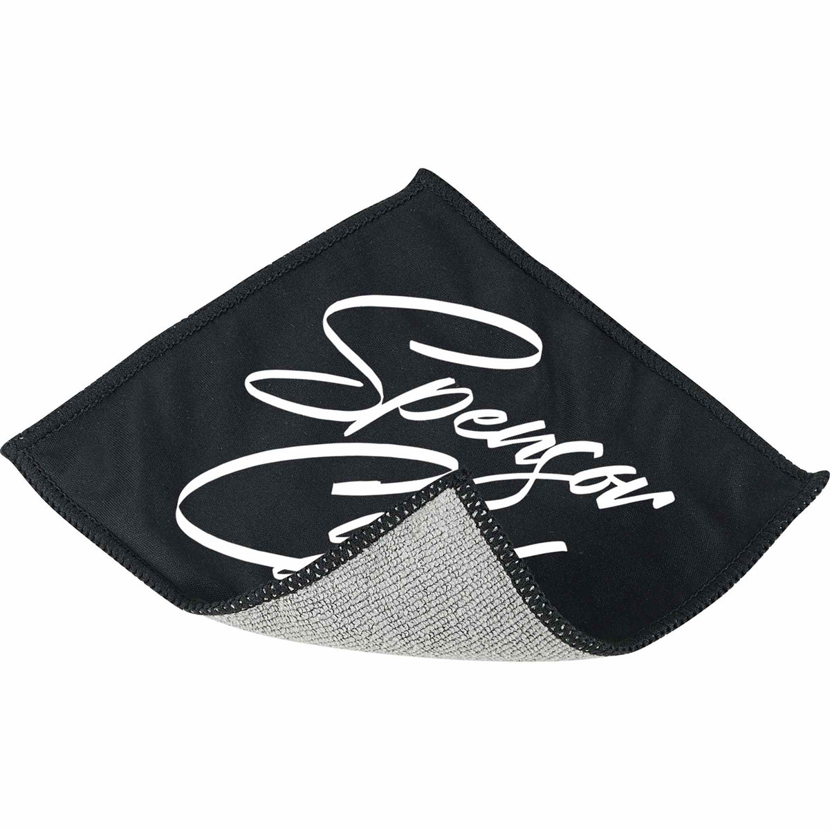 Tech Microfiber Screen Cleaning Cloth - Black - Photo