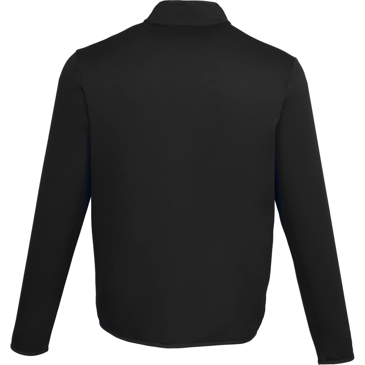 Telica Brushed Back Recycled Fleece Jacket for Men Transfer - Black - Back