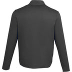 Telica Brushed Back Recycled Fleece Jacket for Men Transfer - Grey Smoke - Back