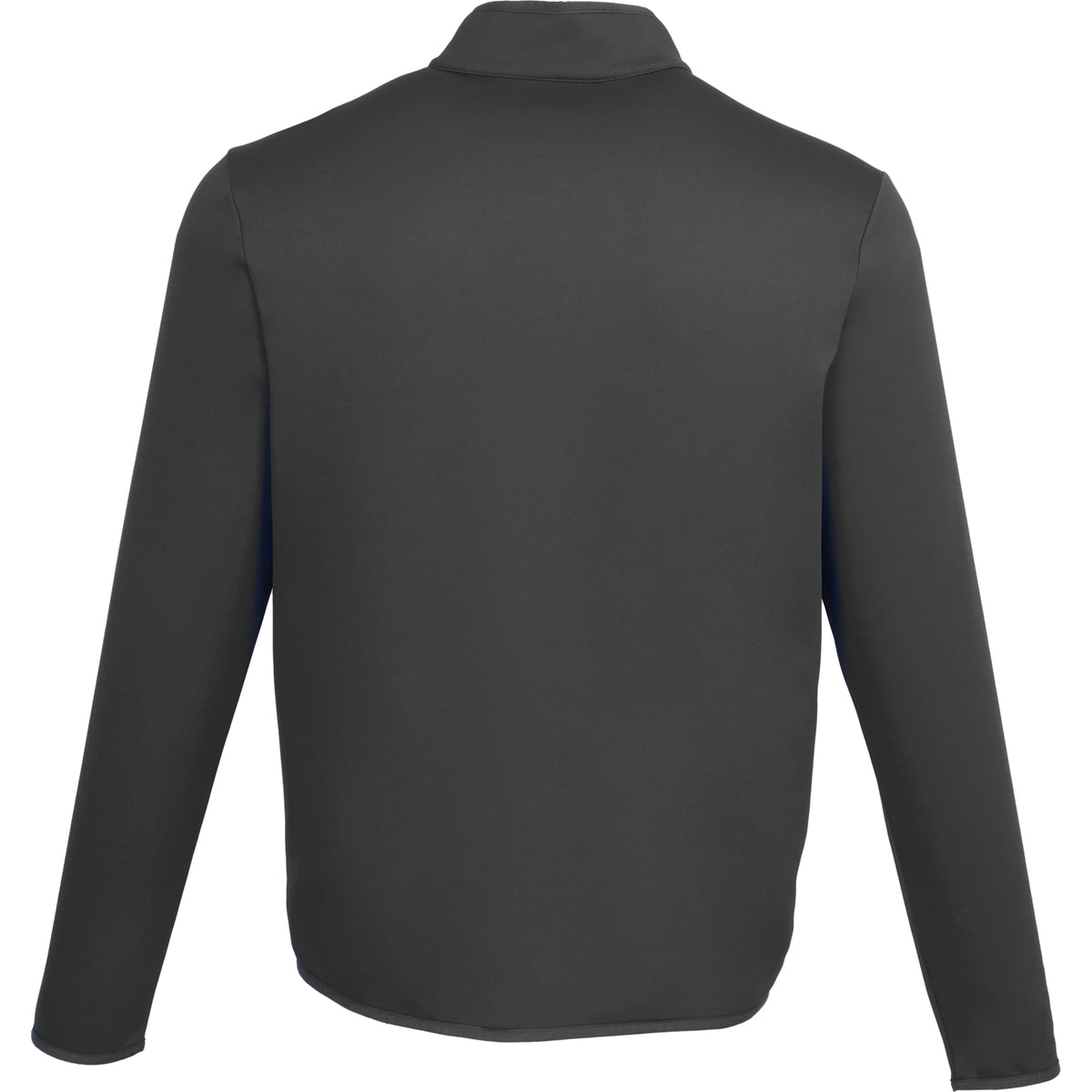 Telica Brushed Back Recycled Fleece Jacket for Men Transfer - Grey Smoke - Back