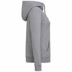 Tentree Banshee Organic Cotton Cowl Hoodie for Women Transfer - ten Heather Grey - Right Side