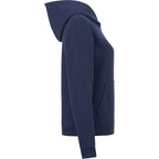 Tentree Organic Cotton Pullover Hoodie for Women Embroidery - ten Dress Blue - Right Side