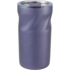 Thalia Geometric Grip Vacuum Tumbler, 16 oz Laser Engraving - Future Dusk - Back