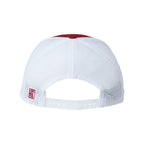 The Game Everyday Trucker Cap Full Color - Cardinal/ White - Back