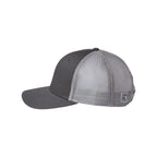 The Game Everyday Trucker Cap Full Color - Charcoal/ Grey - Direct Side