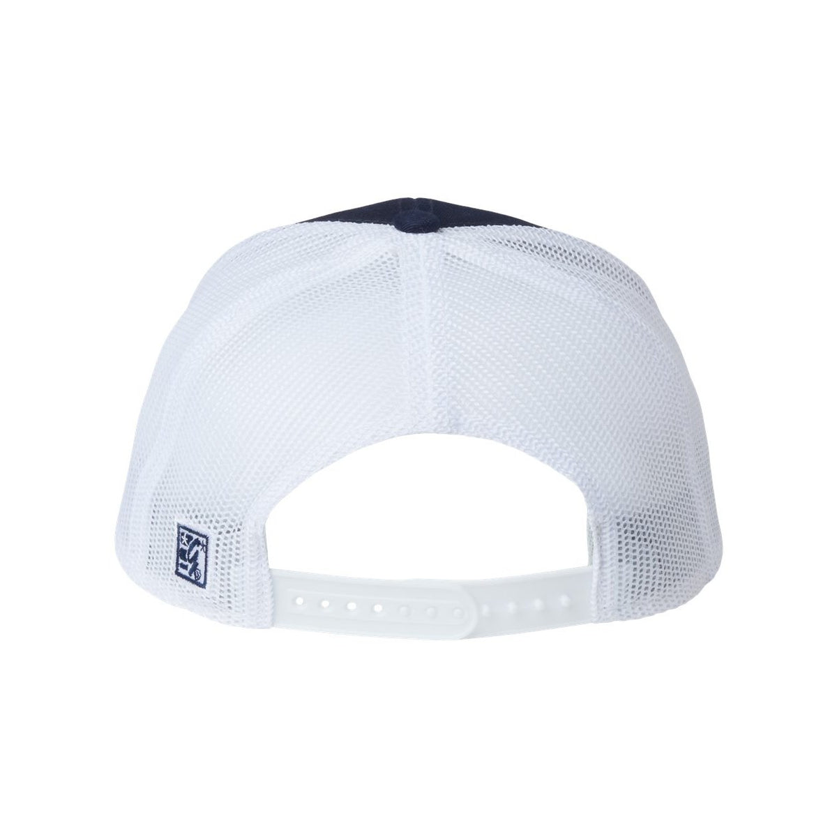 The Game Everyday Trucker Cap Full Color - Navy/ Red/ White - Back
