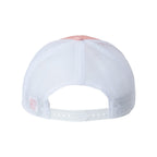 The Game Everyday Trucker Cap Full Color - Pink/ White - Back