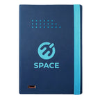 The SmartNotebook Smart Flex, Pocket Size - Blue with Blue - Silk Screen