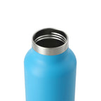 Thor Copper Insulated Water Bottle, 22 oz Laser Engraving - Process Blue - Left Angle 2