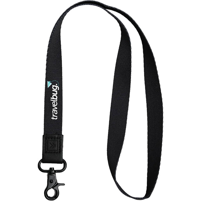 Thread Wallets Neck Lanyard with Leather Loop Full Color