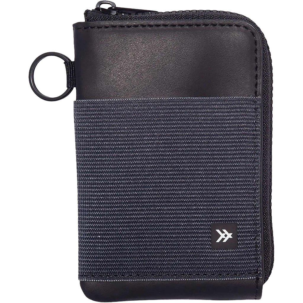 Thread Wallets Zip-Around Leather Wallet Transfer - Black - Photo 2