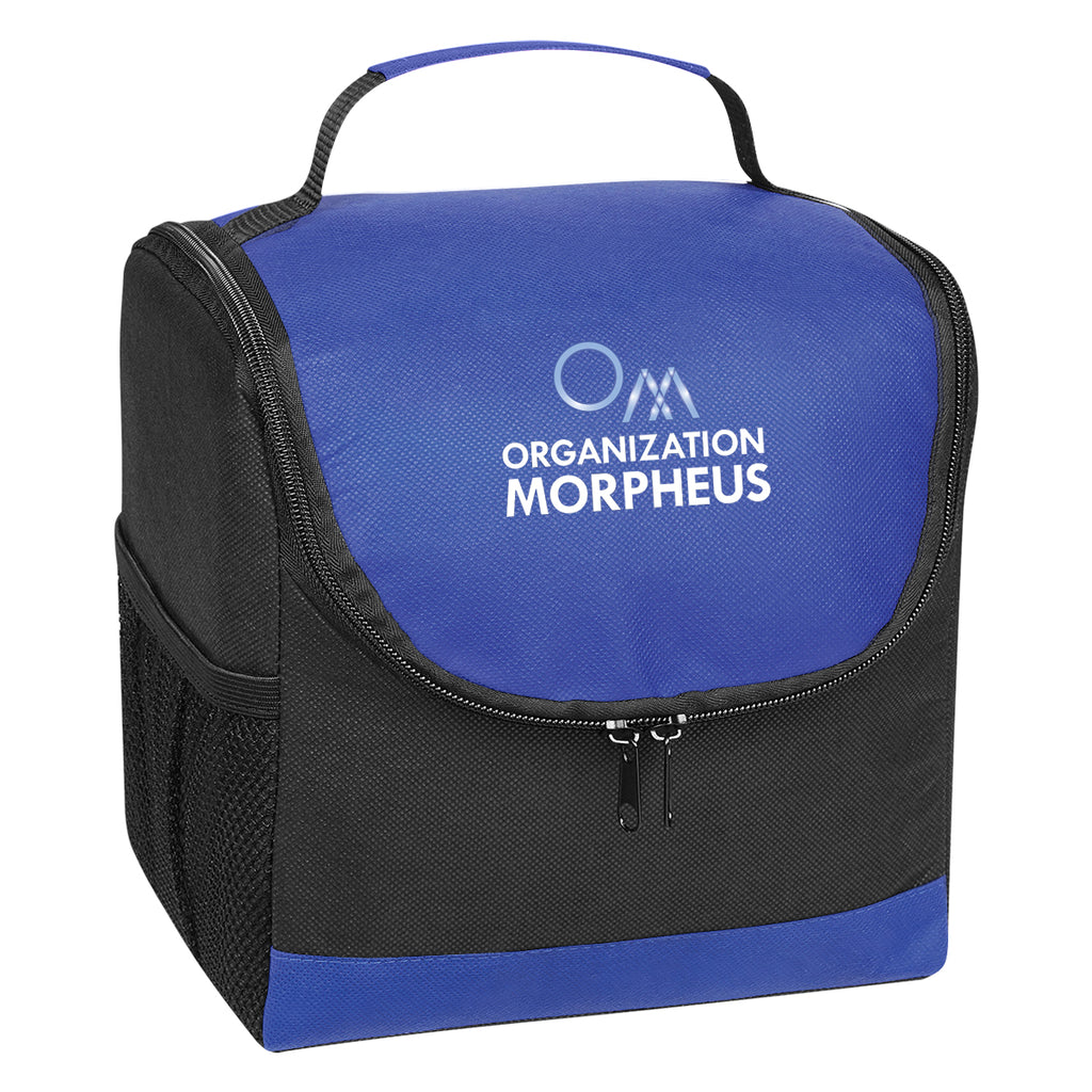 Thrifty Lunch Cooler Bag, Non-Woven - Black with Black - Colorbrite