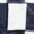 Throw Blanket, Southampton - Navy - Detail