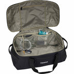 Thule Lumion Duffel Bag in Recycled Polyester, 40L Embroidery - Black - Right Angle 2