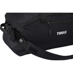 Thule Lumion Duffel Bag in Recycled Polyester, 40L Embroidery - Black - Right Angle Detail