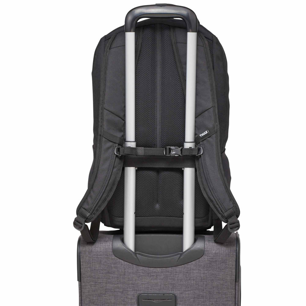 Thule Lumion Recycled Laptop Backpack, 21L Transfer - Black - Back 2