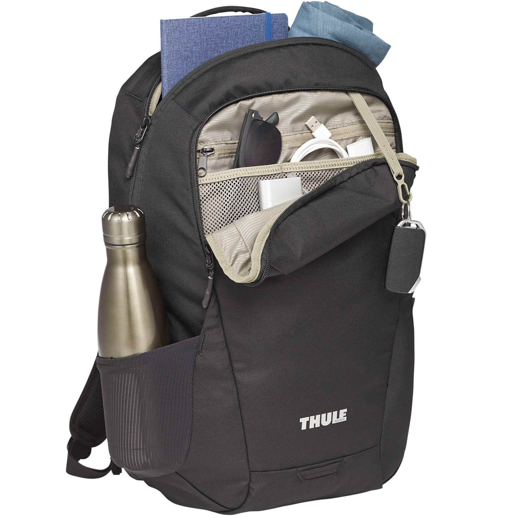 Thule Lumion Recycled Laptop Backpack, 21L Transfer - Black - Right Angle 5