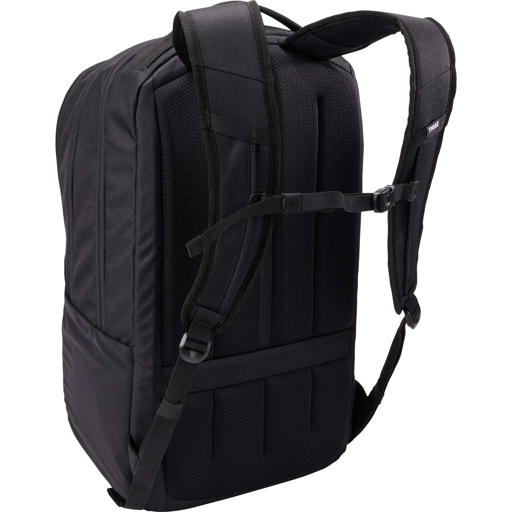 Thule Lumion Recycled Laptop Backpack, 28L Transfer - Black - Right Angle Back