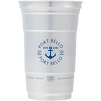Top Cup by Ball Aluminum Party Cup, 16 oz - Gray - Front