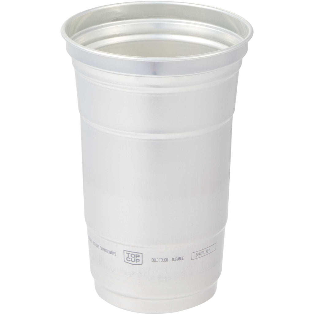 Top Cup by Ball Aluminum Party Cup, 16 oz - Gray - Right Angle