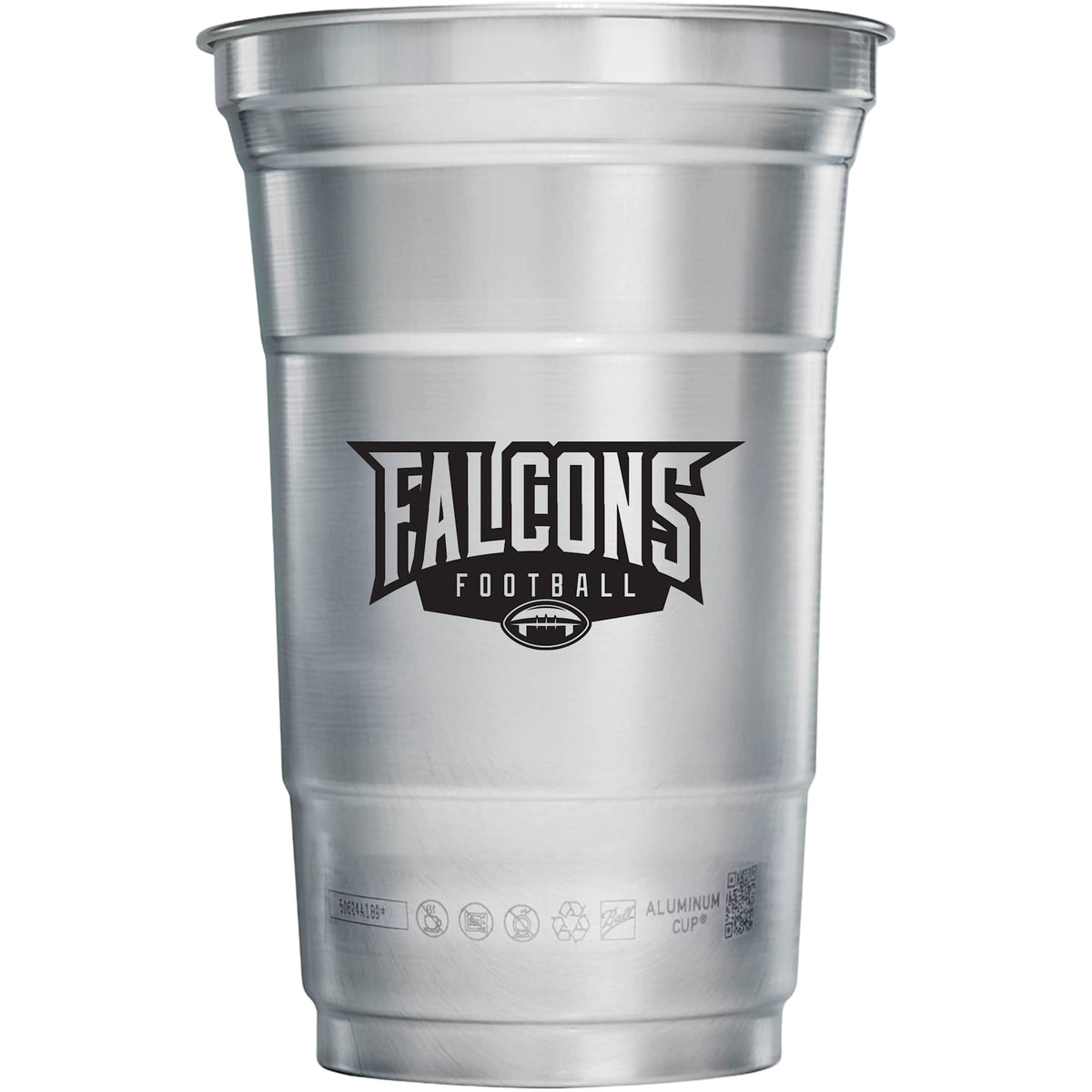 Top Cup by Ball Aluminum Party Cup, 20 oz - Gray - Front