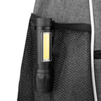 Torch Flashlight, Rechargeable - Black - Inuse